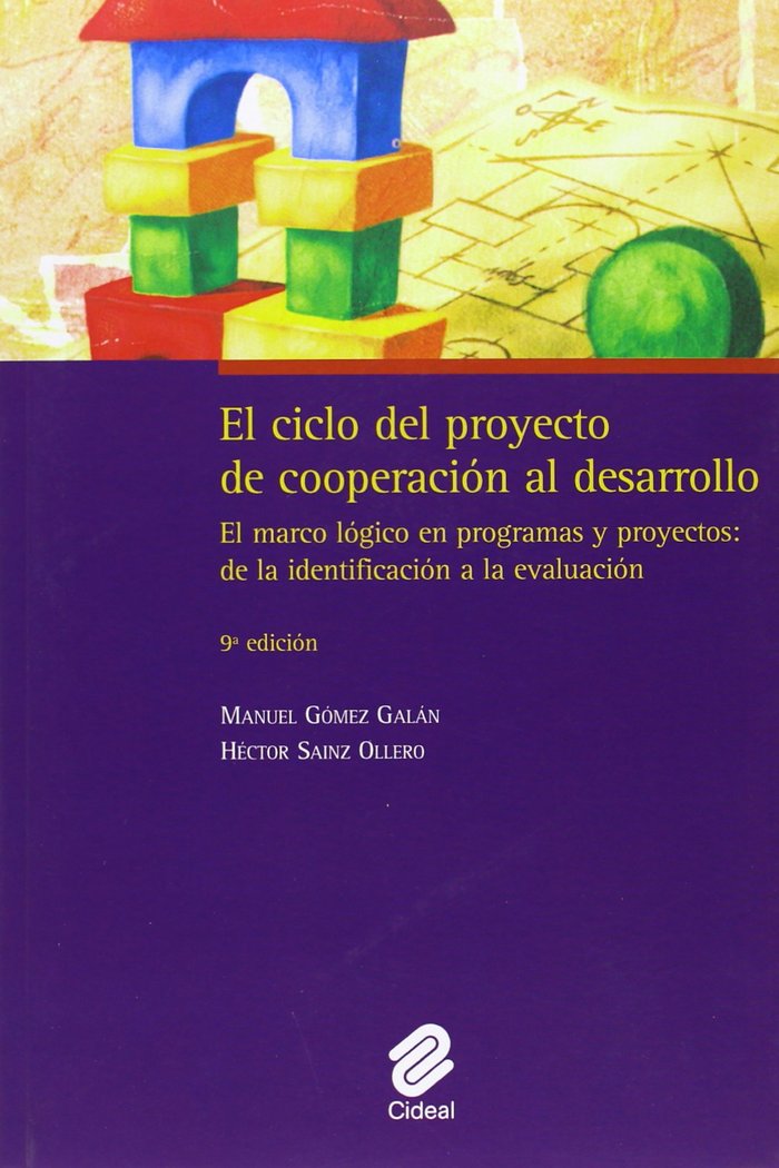 CICLO PROYECTO COOPERACION AL DESARROLLO, de Manuel Gómez Galán | portada del libro