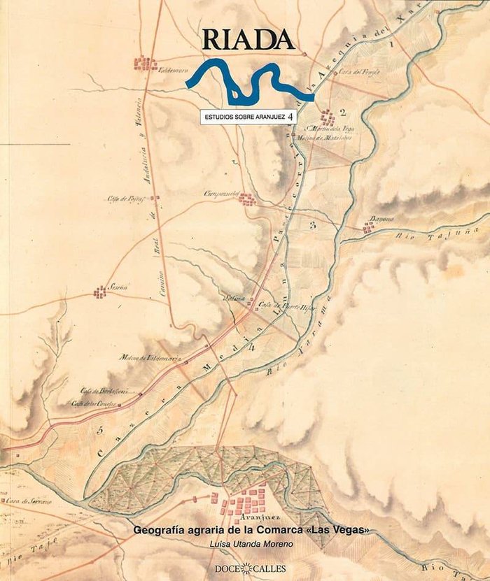 Geografía agraria de la comarca Las Vegas, de Utanda Moreno, Luisa | portada del libro