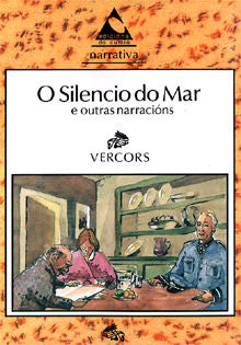 O silencio do mar, de Vercors | portada del libro