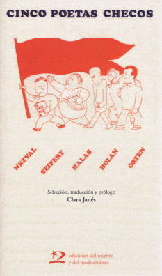 Cinco poetas checos, de Vítezlav Nezval | portada del libro