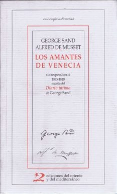 Los amantes de Venecia, de Sand, George | portada del libro