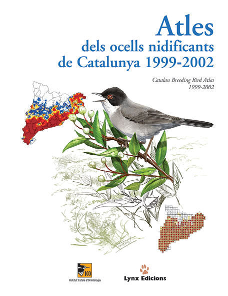 ATLES DELS OCELLS NIDIFICANTS DE CATALUNYA, de PEDROCCHI | portada del libro