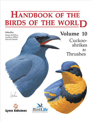 Handbook of the Birds of the World. Vol.10, de Varios autores | portada del libro
