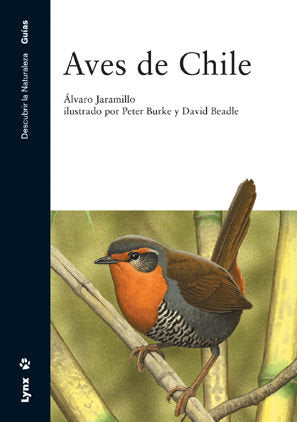 Aves de Chile, de Jaramillo | portada del libro