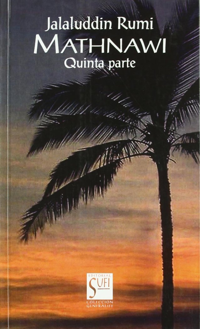 MATHNAWI QUINTA PARTE, de RUMI | portada del libro