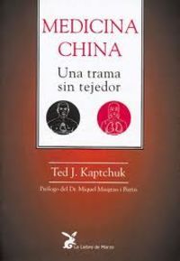 MEDICINA CHINA UNA TRAMA SINTEJEDOR | portada del libro
