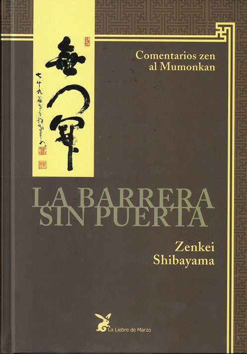 La barrera sin puerta, de Zenkei | portada del libro