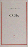Orgía, de Pasolini, Pier Paolo | portada del libro