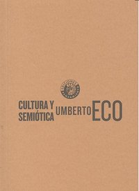 Cultura y semiótica, de Umberto Eco | portada del libro