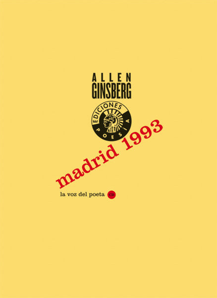 Madrid 1993, de Ginsberg, Allen | portada del libro