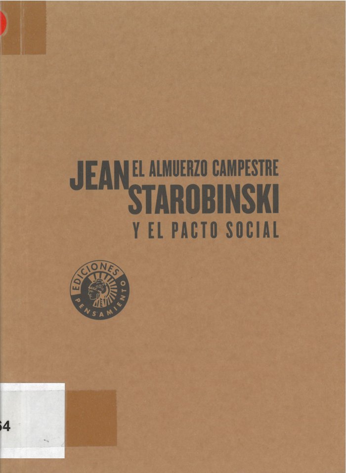 El almuerzo campestre y el pacto social, de Starobinski, Jean | portada del libro