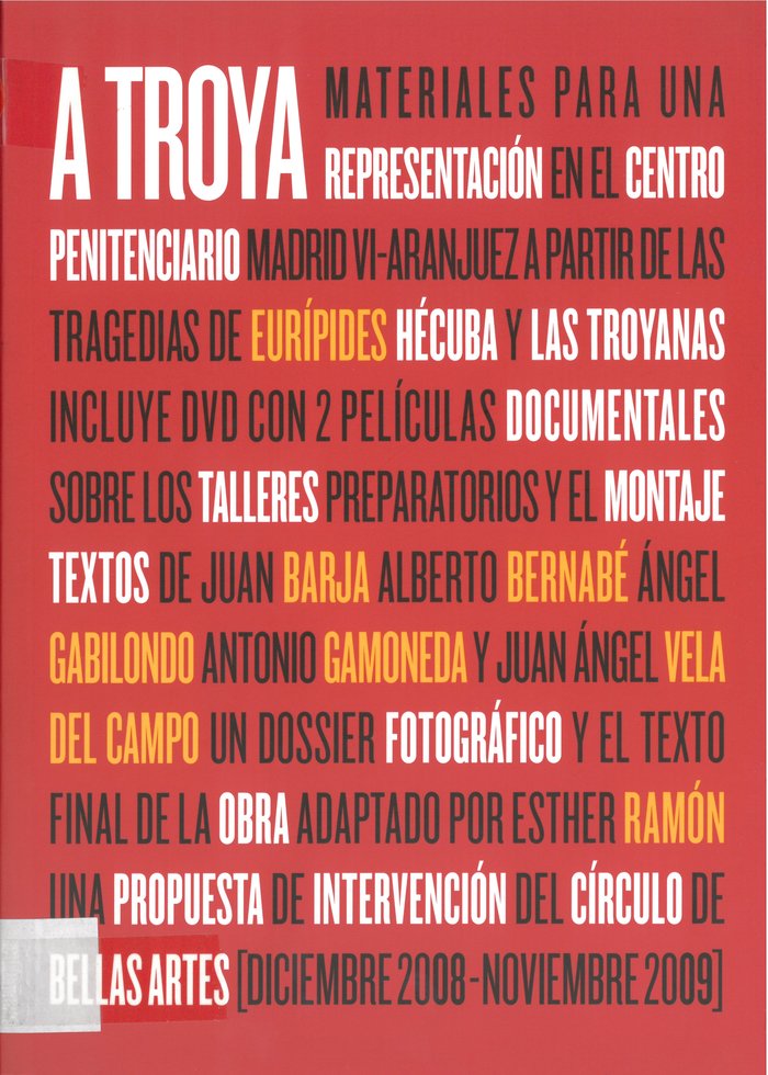 A Troya, de Varios autores | portada del libro