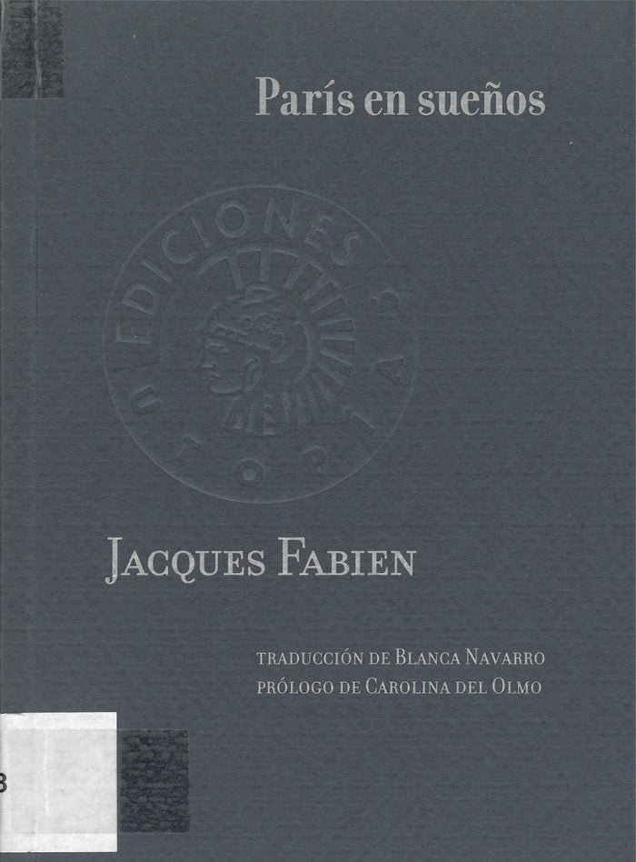 París en sueños, de Fabien, Jacques | portada del libro