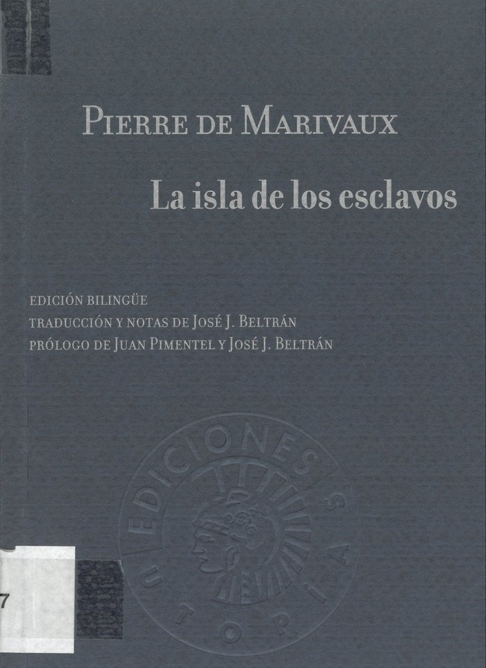 La isla de los esclavos, de Marivaux, Pierre de | portada del libro