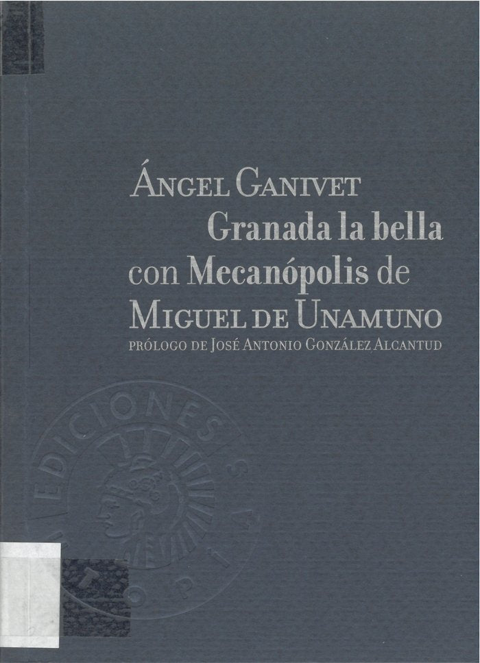 Granada la bella, Mecanópolis, de Ganivet | portada del libro