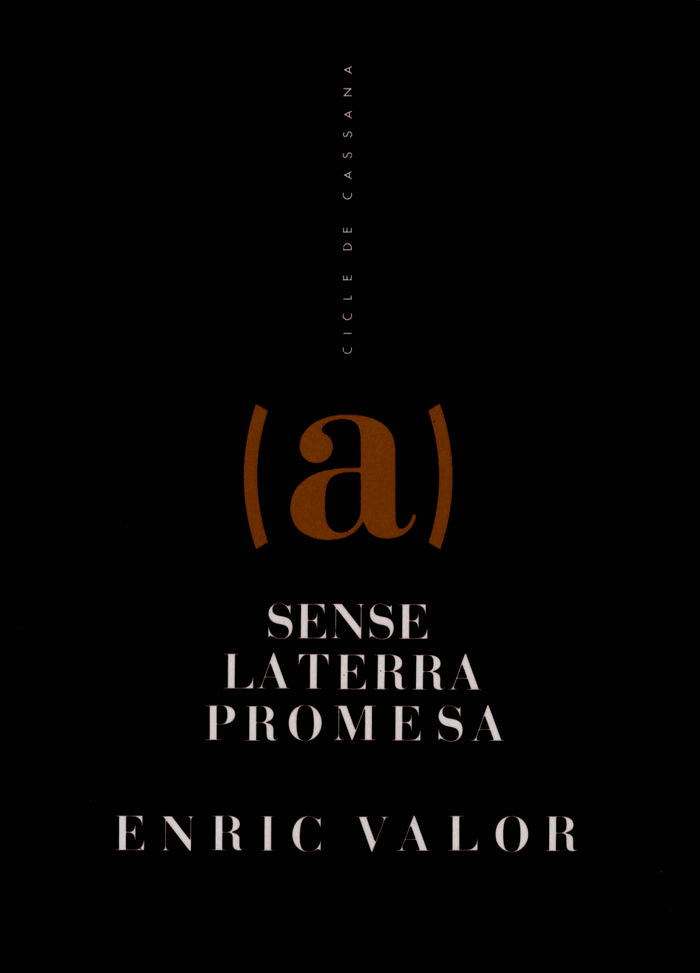 SENSE LA TERRA PROMESA, de VALOR, ENRIC | portada del libro