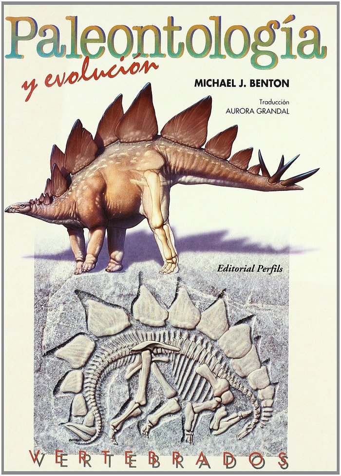 PALEONTOLOGIA Y EVOLUCION DE LOS VERTEBRADOS, de BENTON | portada del libro