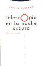 TELESCOPIO EN LA NOCHE OSCURA, de Ernesto Cardenal | portada del libro