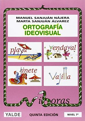 Ortografía ideovisual, nivel 7, de Sanjuán Nájera | portada del libro