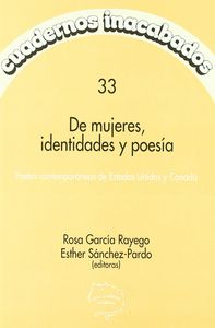 DE MUJERES IDENTIDADES  CI-33, de GARCIA | portada del libro