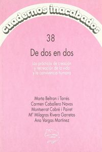 DE DOS EN DOS  CI-38, de VARIOS | portada del libro