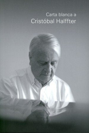 Carta blanca a Cristóbal Halffter | portada del libro