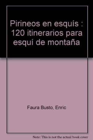 Pirineos en esqu¡s, de LONG·S | portada del libro