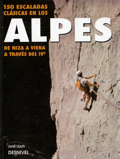 Escaladas clásicas en los Alpes, de LLUCH | portada del libro
