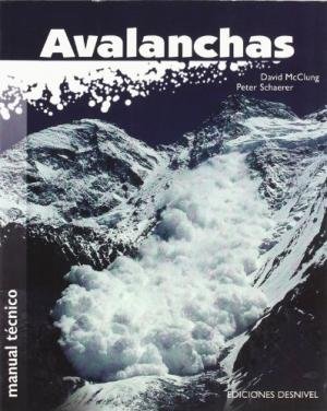 Manual de avalanchas, de MCCLUNG | portada del libro