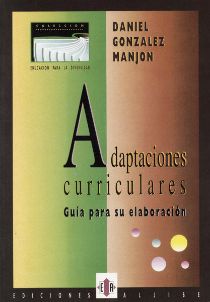 Adaptaciones curriculares, de GONZALEZ MANJON | portada del libro