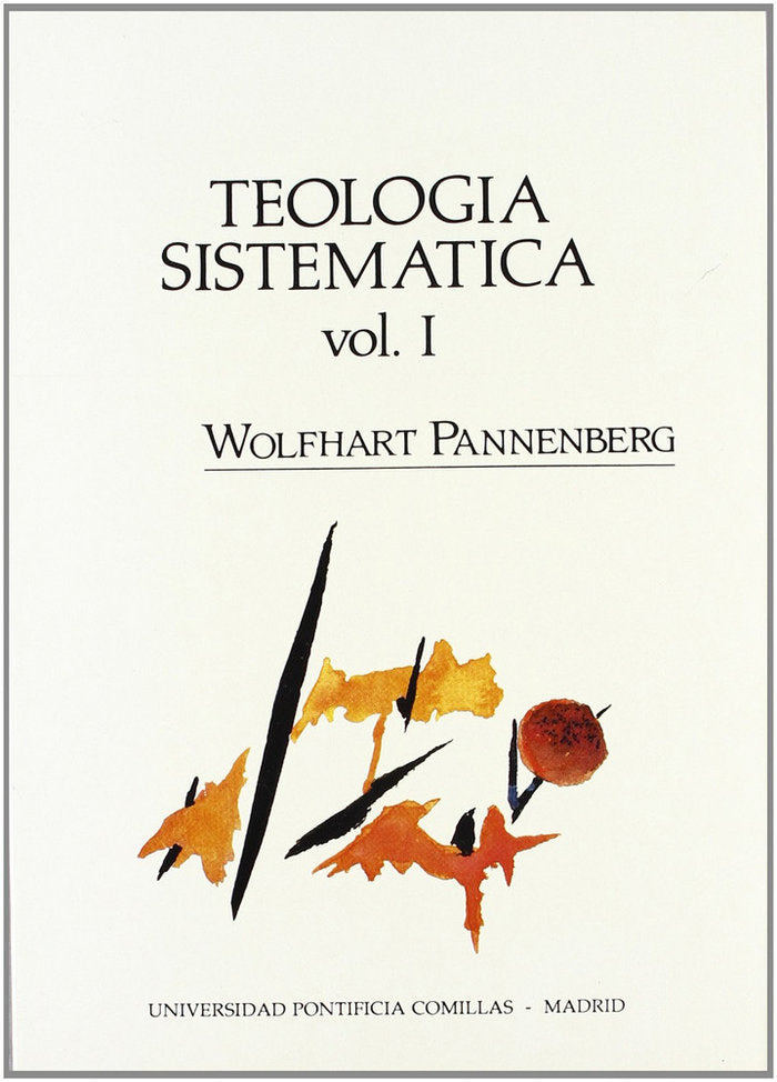 Teología sistemática, de Pannenberg, Wolfhart | portada del libro