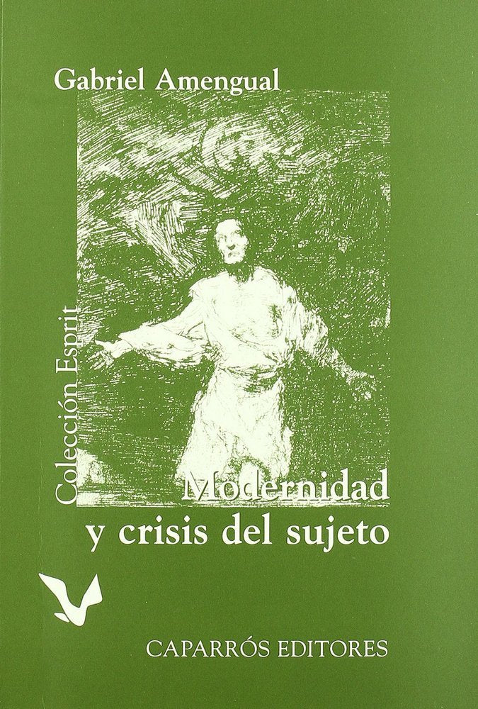 Modernidad y crisis del sujeto, de Gabriel Amengual | portada del libro