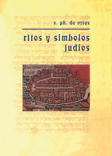Ritos y símbolos judíos, de S. PH. de Vries | portada del libro
