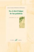 En el dócil fulgor de las palabras, de Rodríguez Búrdalo | portada del libro