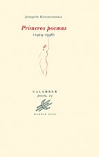 Primeros poemas, de Joaquín Gurruchaga | portada del libro
