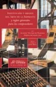Institución y origen del Arte de la Imprenta y reglas generales para los componedores, de de Paredes | portada del libro