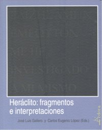 Heráclito, de Gallero, José Luis | portada del libro