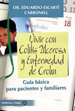 VIVIR CON COLITIS ULCEROSA Y ENFERMEDAD DE CROHN, de ESCARTI CARBONELL | portada del libro