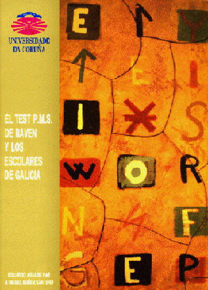 El test P.M.S de Raven y los escolares de Galicia, de Abalde Paz | portada del libro