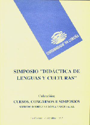 Simposio: Didáctica de lenguas y culturas, de Alfredo Rodríguez López-Vázquez | portada del libro