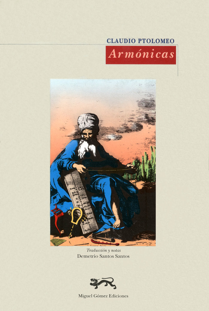 Armónicas, de Ptolomeo, Claudio | portada del libro