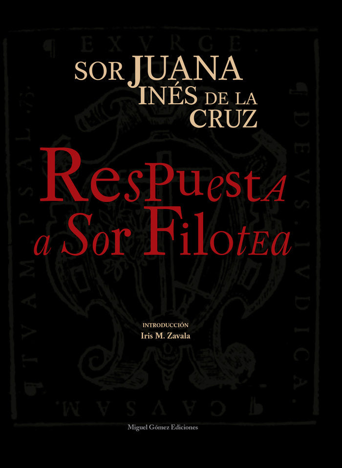 Respuesta a Sor Filotea, de de la Cruz, Juana Inés | portada del libro