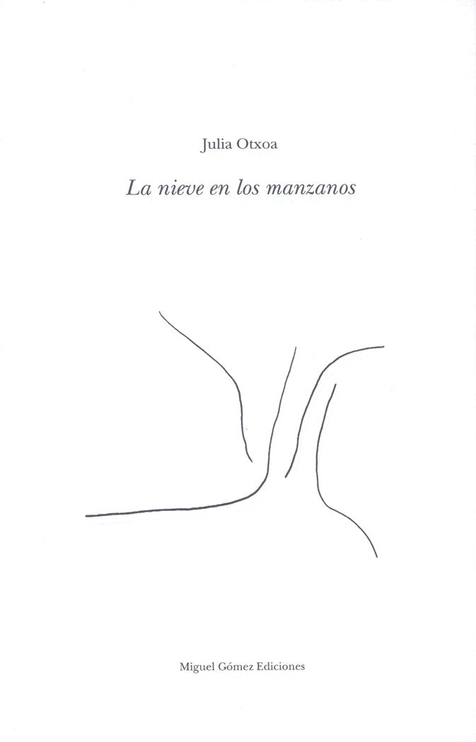 La nieve en los manzanos, de Otxoa García, Julia | portada del libro