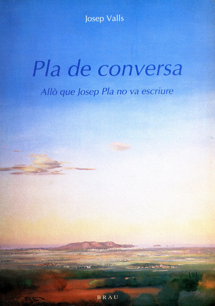 Pla de conversa, de Valls Grau, Josep | portada del libro