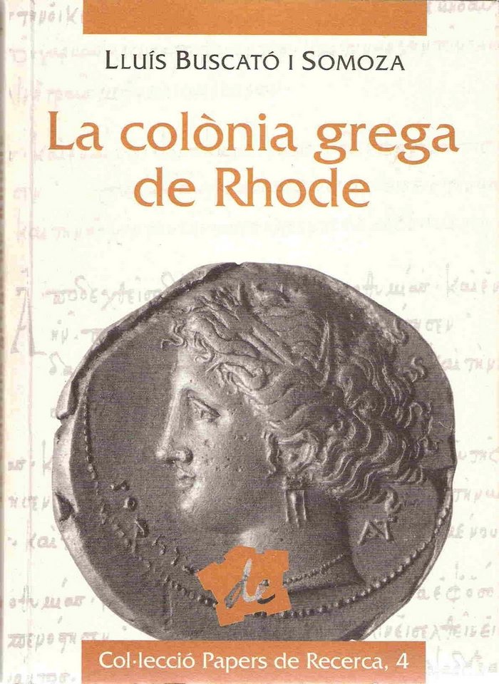 La colònia grega de Rhode, de Buscató Somoza, Lluís | portada del libro