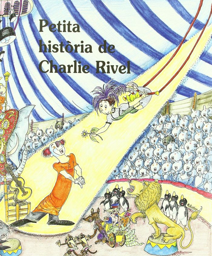Petita història de Charlie Rivel, de Puigjaner | portada del libro