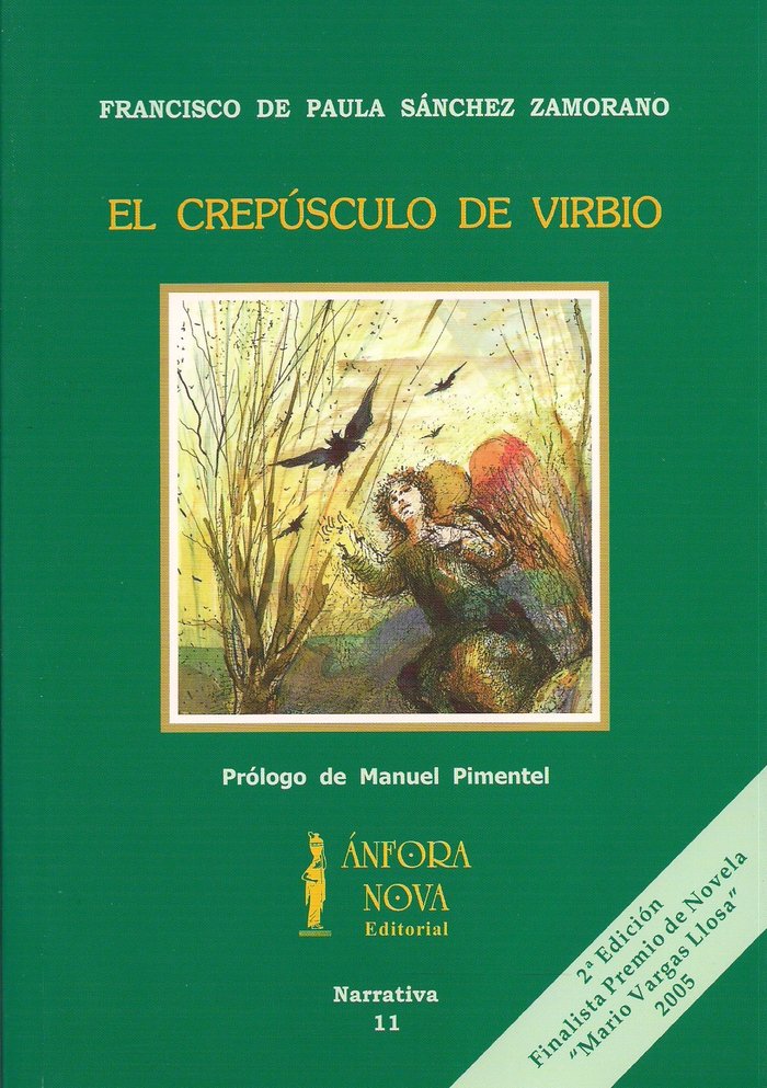 El crepúsculo de Virbio, de Sánchez Zamorano, Francisco de Paula | portada del libro