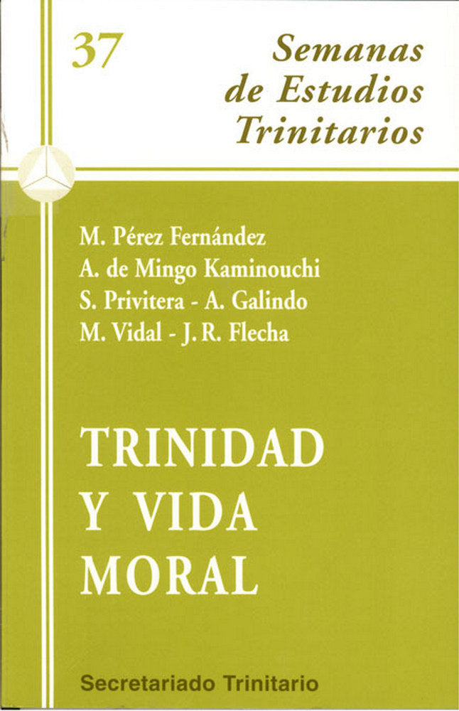 Trinidad y vida moral, de Varios autores | portada del libro