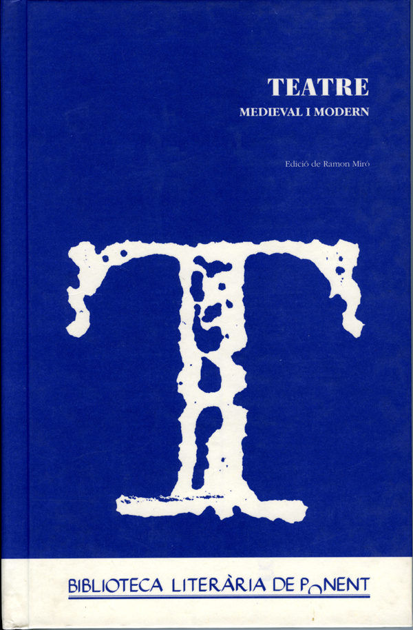 Teatre medieval i modern., de Miró | portada del libro