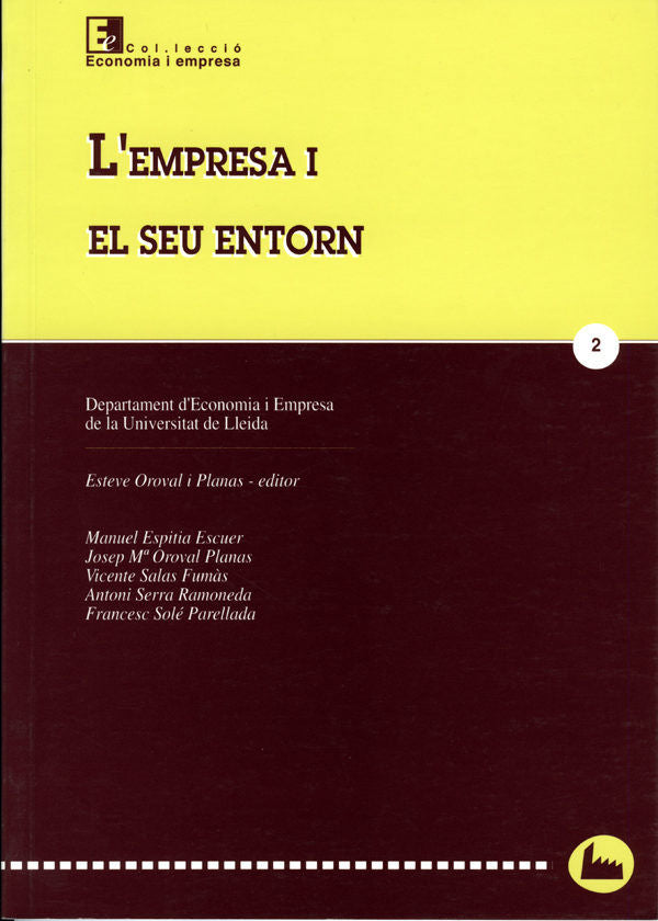 L'empresa i el seu entorn., de Varios autores | portada del libro